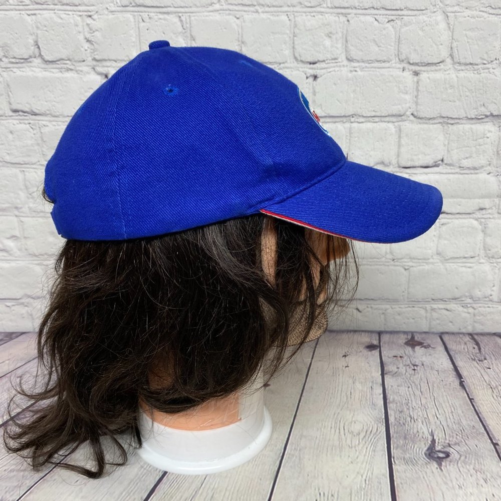 NESTLE Hat Cap Strap Back Blue Adjustable Embroidered Cotton One Size Fits All - Picture 4 of 8